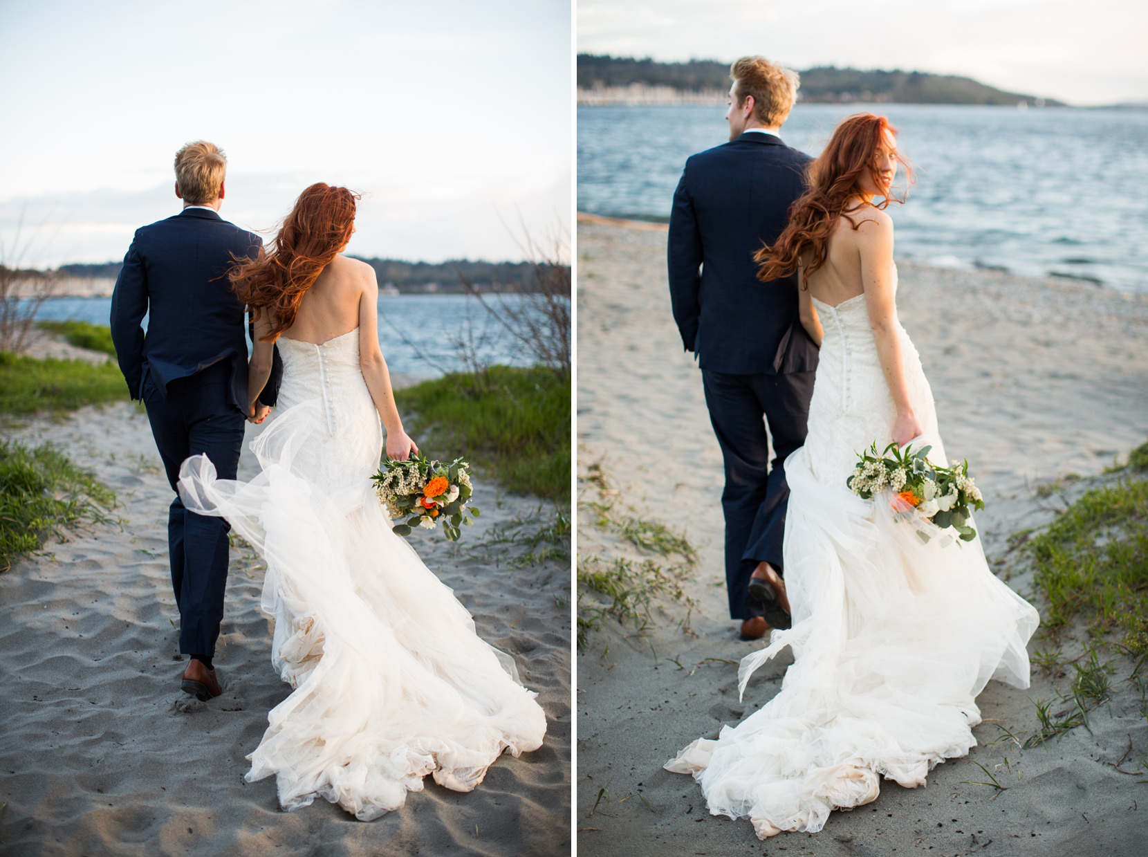 Golden Gardens Beach Elopement